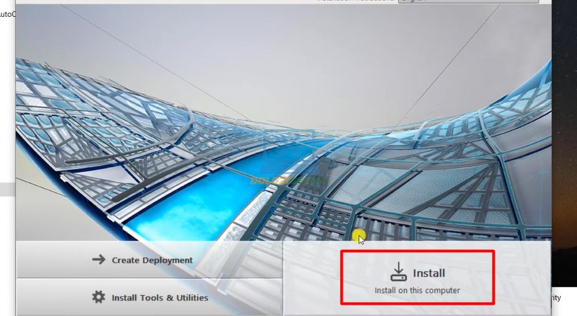 Nhấn Install