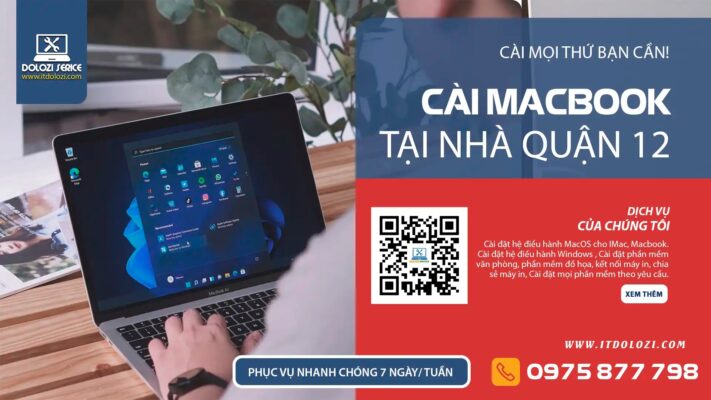 Cài Macbook Quận 12: Win/MacOS Tận Nhà!