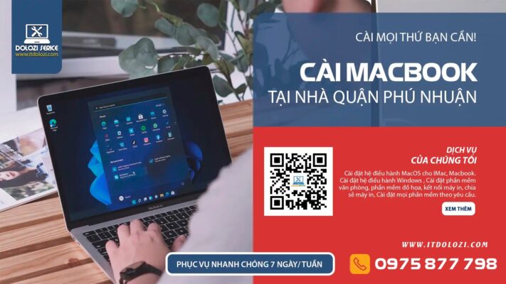 Cài Macbook Quận Phú Nhuận - Giá Rẻ, Tại Nhà!