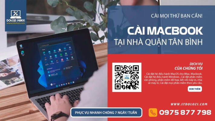 Cài Macbook Quận Tân Bình - Giá Tốt, Tận Nơi!