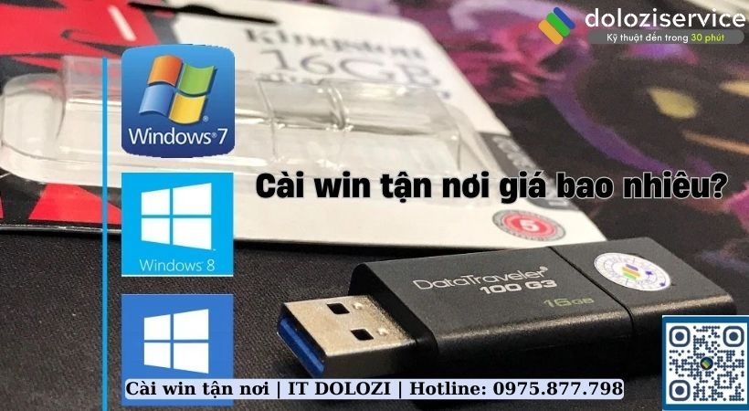 Bảng giá cài win tại Dolozi cập nhật mới nhất