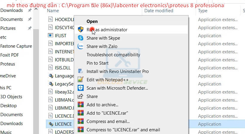 Gỡ license Proteus Professional