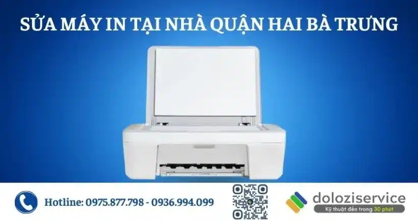 Dịch vụ sửa máy in uy tín tại quận Hai Bà Trưng.