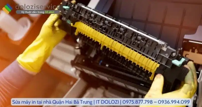 Dolozi chuyên sửa máy in tại nhà chuyên nghiệp.