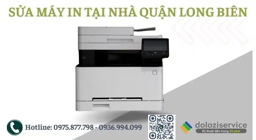 Sửa máy in tại nhà uy tín tại quận Long Biên