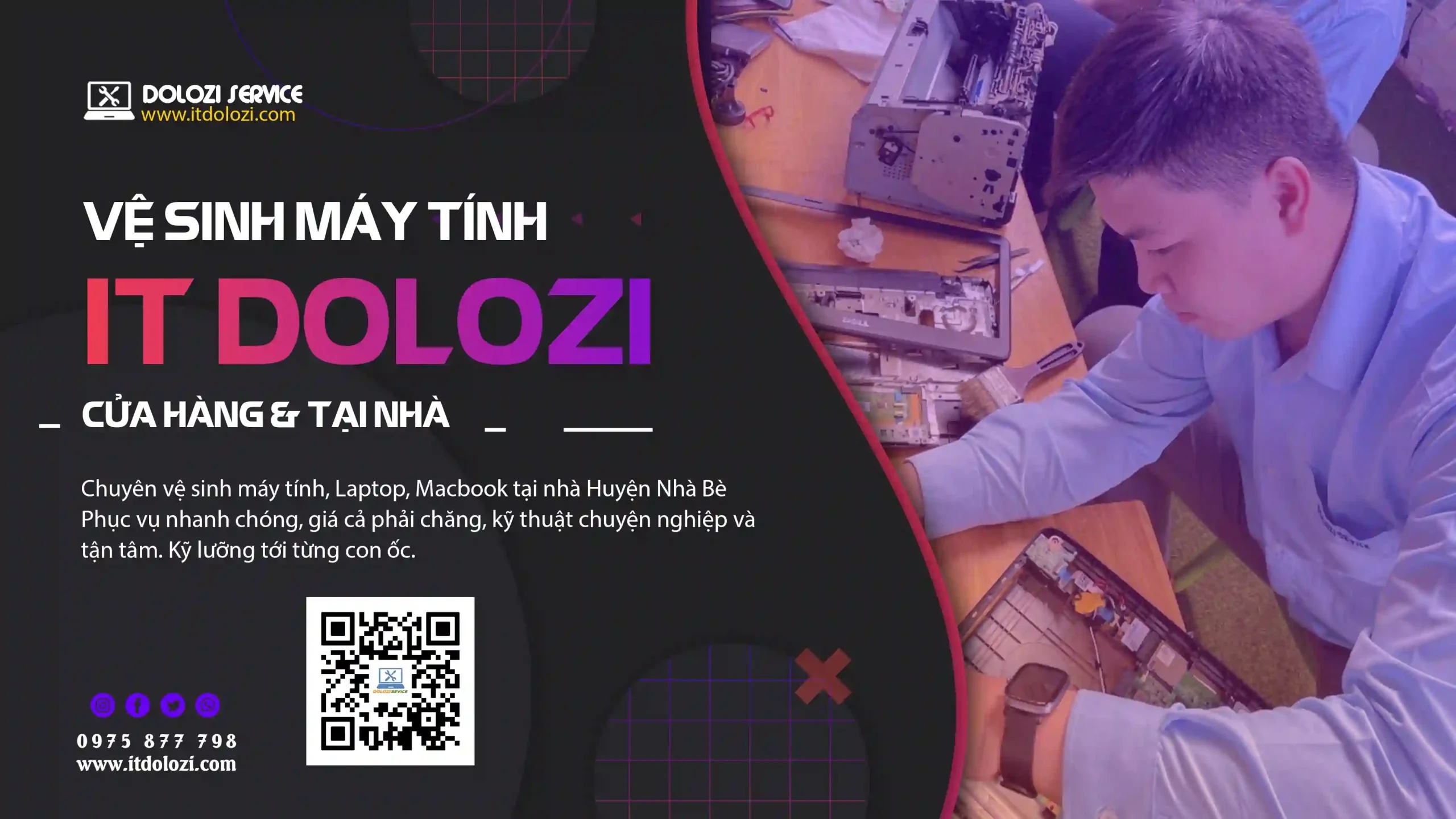 Vệ Sinh Máy Tính Tại Nhà Dolozi