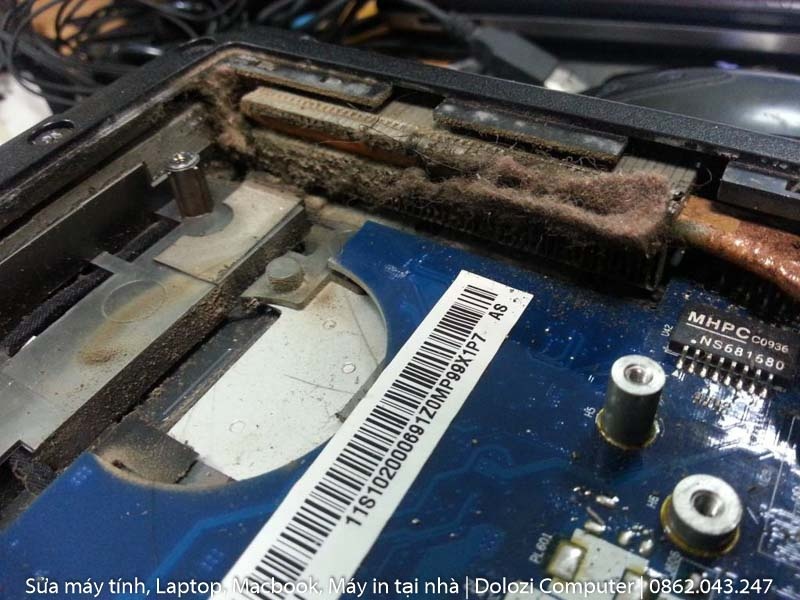 vệ sinh laptop tại nhà