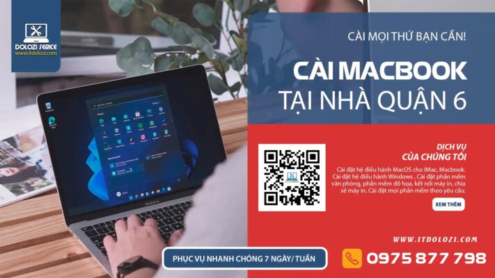 Cài Macbook Quận 6: Win/MacOS Tận Nơi!