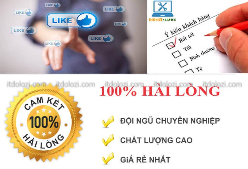 Cam kết làm hài lòng 100% khách hàng Cam kết làm hài lòng 100% khách hàng