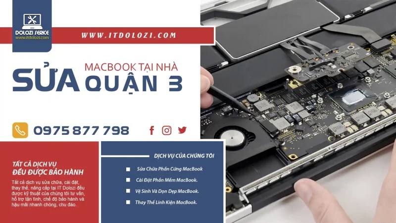 Sửa Macbook Quận 3
