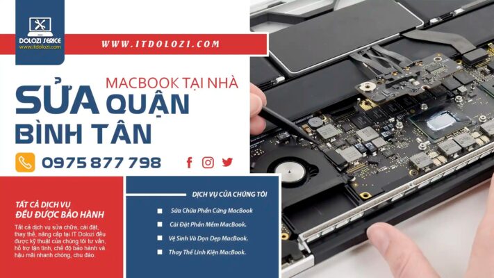 Sửa Macbook Quận Bình Tân: Gọi là có ngay!