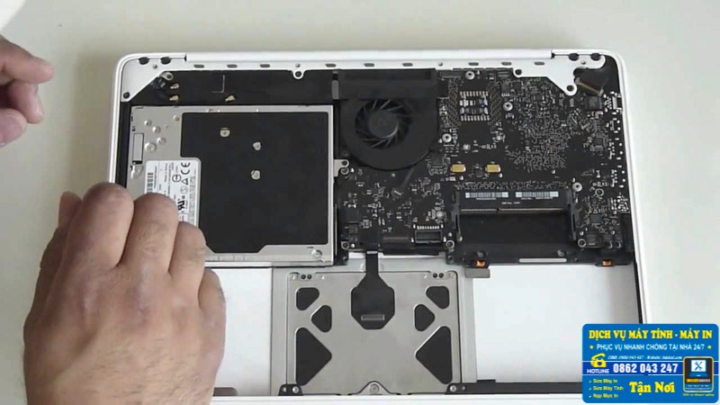 Các bước sửa Macbook quận Gò Vấp tại Dolozi