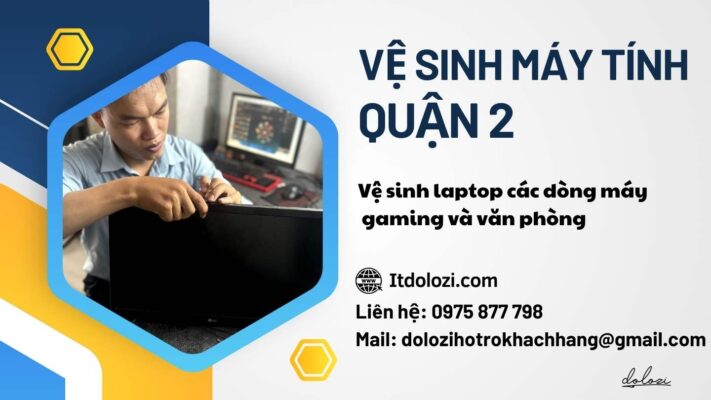 Vệ sinh máy tính Quận 2: Gọi là có ngay!