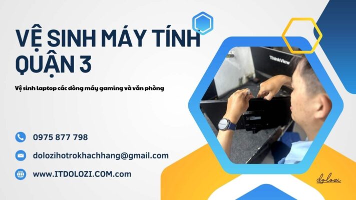 Vệ Sinh Máy Tính Quận 3: Gọi Là Đến Ngay!