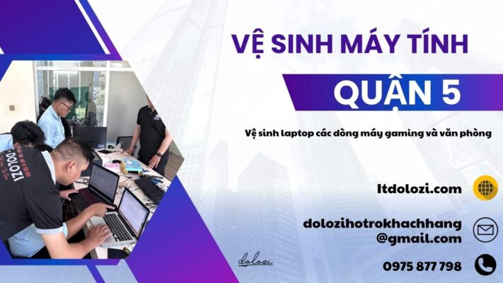 Vệ Sinh Máy Tính Quận 5: Gọi Là Tới Ngay!