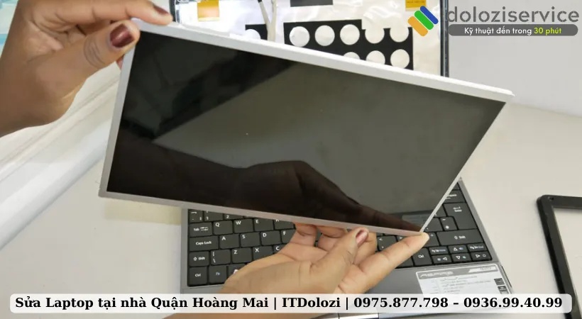 Cam kết chất lượng dịch vụ sửa laptop tại nhà quận Hoàng Mai.