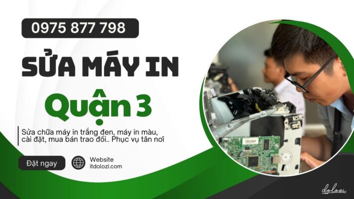 Sửa Máy In Quận 3: Gọi Là Có! Giá Rẻ, Đến Ngay!