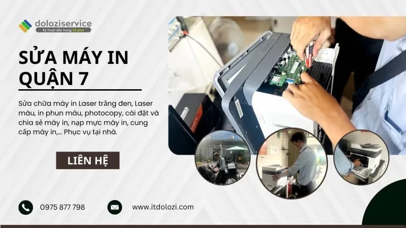 Dịch Vụ Sửa Máy In Tại Nhà Quận 7 Dịch Vụ Sửa Máy In Quận 7
