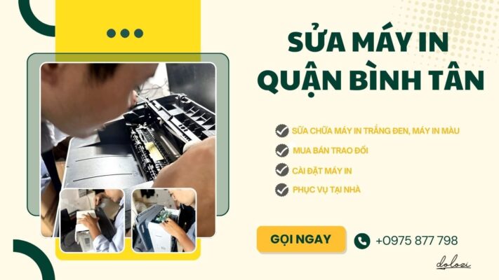Sửa Máy In Quận Bình Tân: Gọi Là Có Mặt!