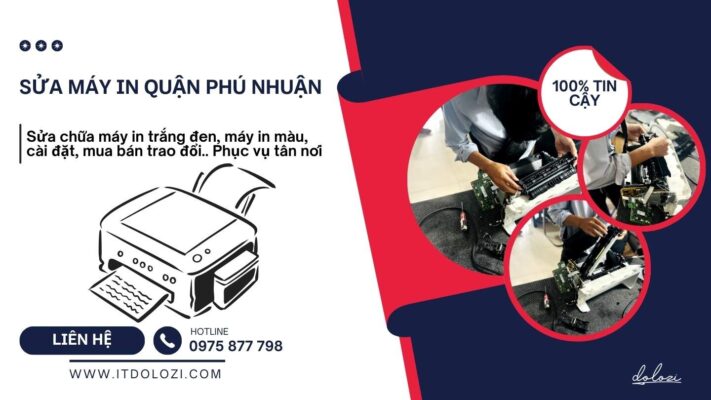 Sửa máy in quận Phú Nhuận - Gọi là có ngay!
