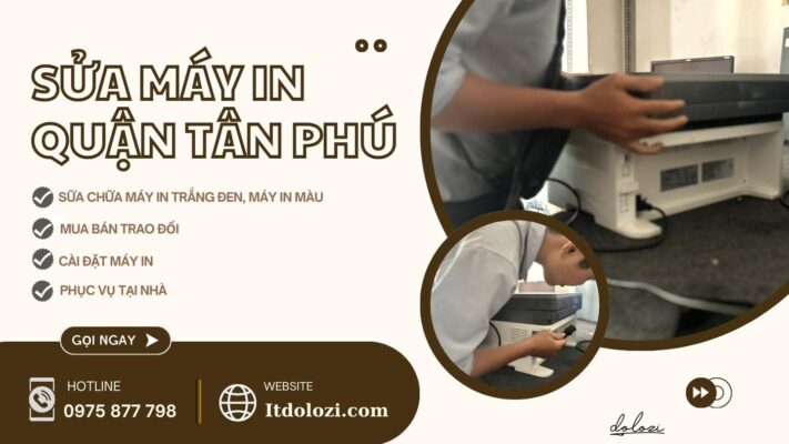 Sửa Máy In Quận Tân Phú - Gọi Ngay! Có Mặt Liền!