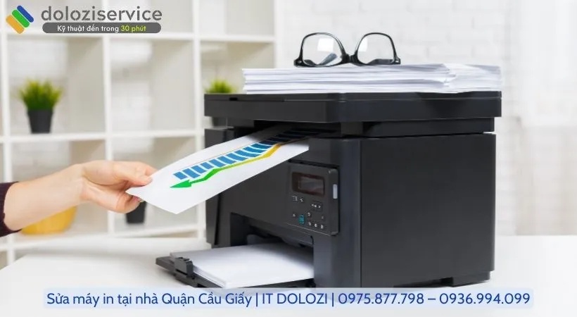 Các dịch vụ sửa máy in tại nhà Quận Cầu Giấy