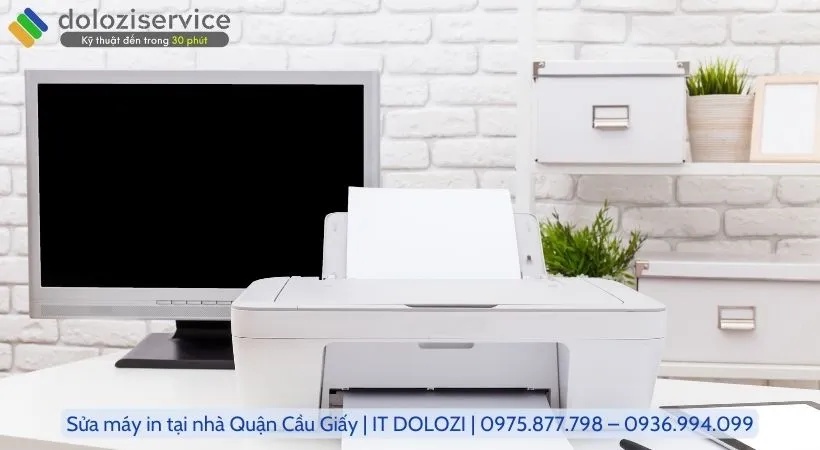 Lưu ý khi sửa dụng máy in.
