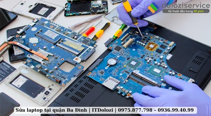 Những lổi laptop thường thường gặp và cách khắc phục chúng tại Dolozi.