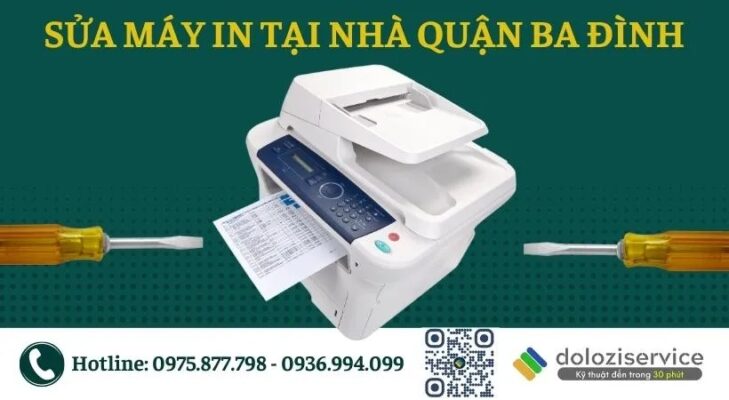 Sửa Máy In Tại Nhà Quận Ba Đình - Gọi Ngay!