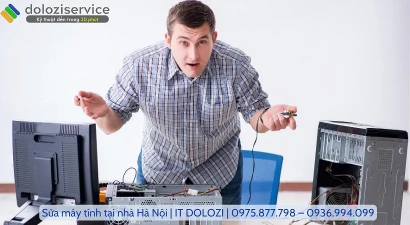 Bảng giá sửa máy tính tại nhà tại Dolozi