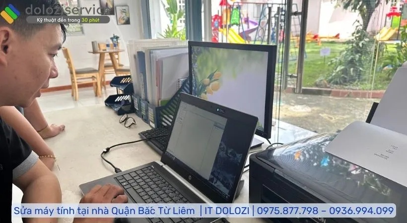 Lựa chọn đơn vị sửa máy tính tại nhà Dolozi