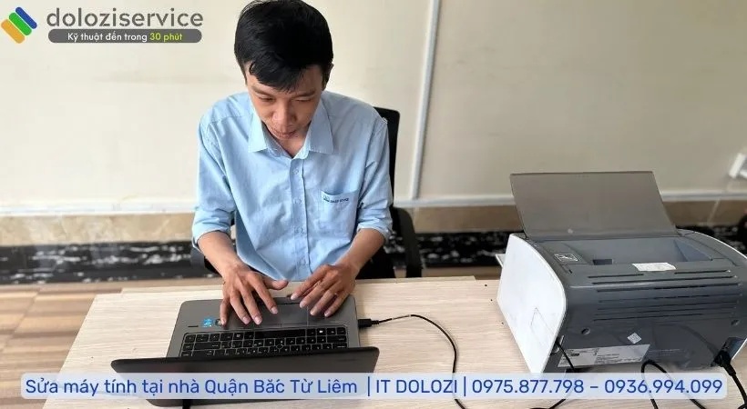 Quy trình sửa máy tính tại nhà tại Dolozi