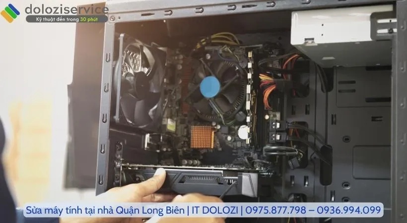 Bảng giá sửa máy tính tại nhà quận Long Biên.
