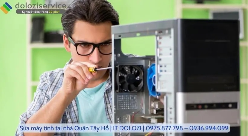 Quy trình sửa máy tính tại nhà quận Tây Hồ tại Dolozi Quy trình sửa máy tính tại nhà quận Tây Hồ tại Dolozi