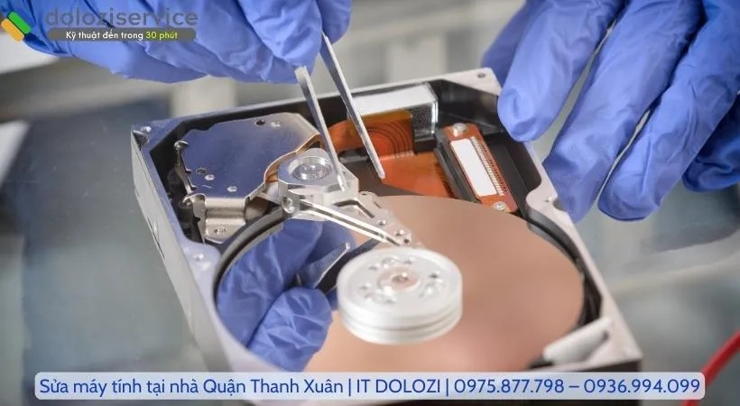 Bảng giá dịch vụ sửa máy tính tại nhà quận Thanh Xuân của Dolozi
